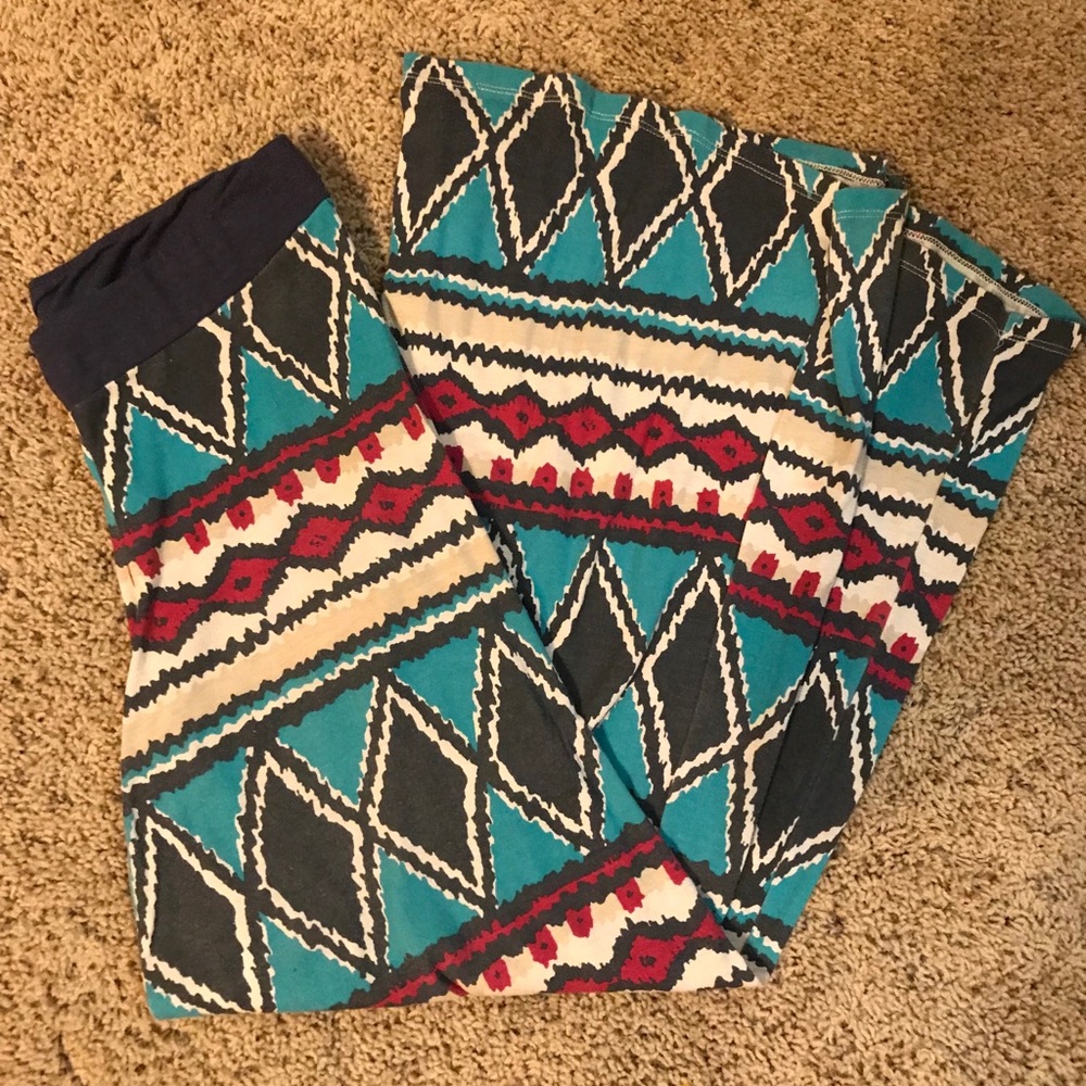 Cute Indian print palazzo pants.